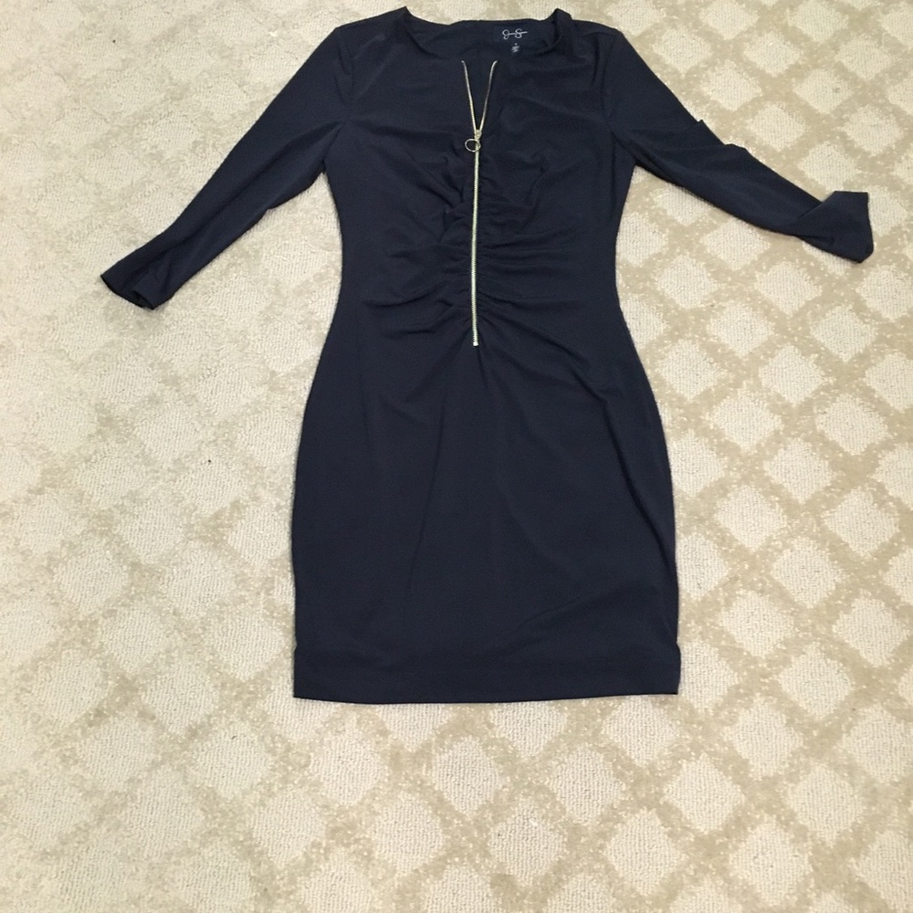 Jessica Simpson black long sleeve dress
